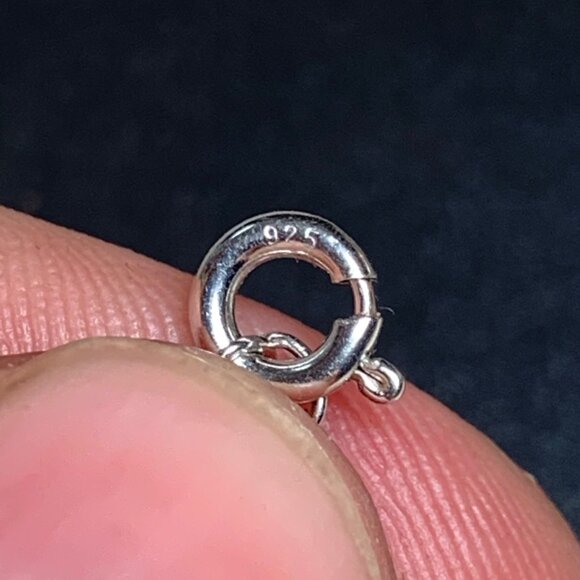 Sterling Silver 925 Red CZ Floral Design Circle Station Bracelet Adjustable 7-8" - Picture 7 of 12